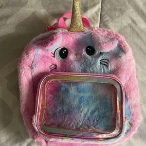 Plush Caticorn Backpack